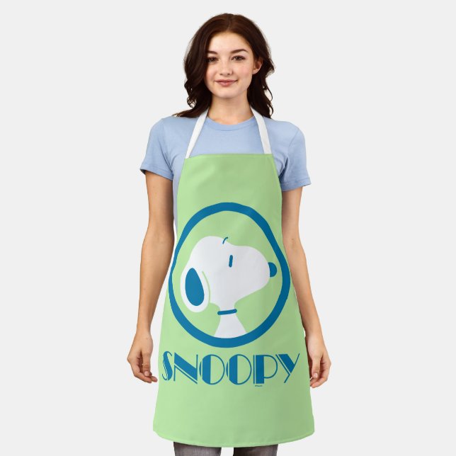 Peanuts | Snoopy Blue Deco Dreams Apron (Worn)