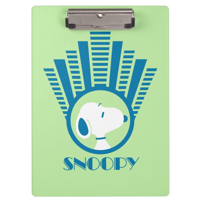 Peanuts | Snoopy Blue Deco Dreams Clipboard (Front)