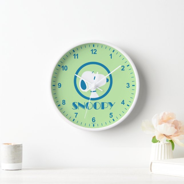 Peanuts | Snoopy Blue Deco Dreams Clock (Home)