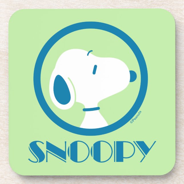 Peanuts | Snoopy Blue Deco Dreams Coaster (Front)