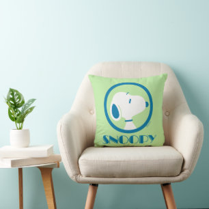 Peanuts   Snoopy Blue Deco Dreams Cushion