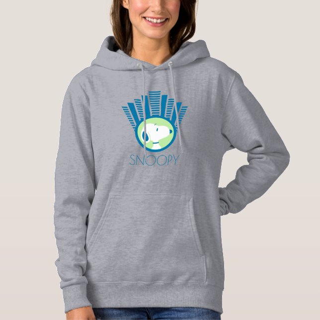 Peanuts | Snoopy Blue Deco Dreams Hoodie (Front)