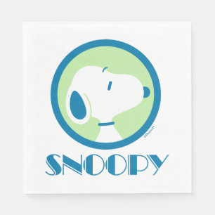 Peanuts Snoopy Blue Deco Dreams Napkin