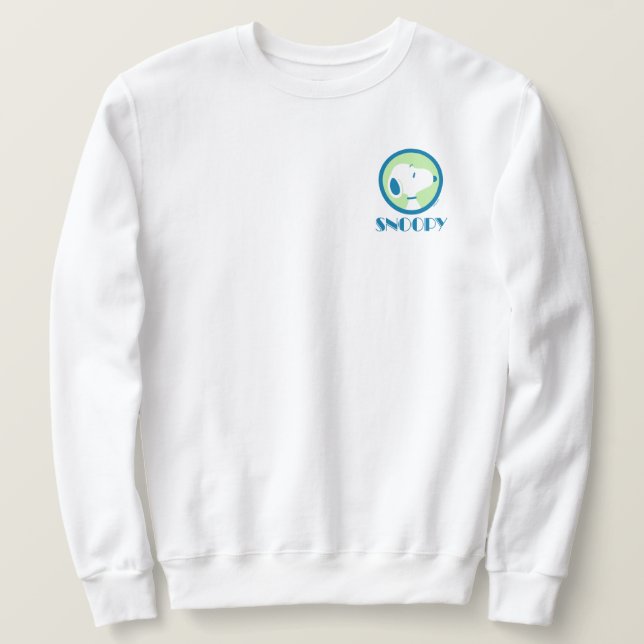 Peanuts | Snoopy Blue Deco Dreams Sweatshirt (Design Front)