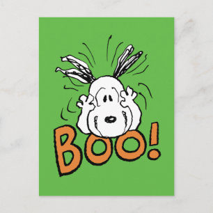 Peanuts Snoopy Boo Postcard