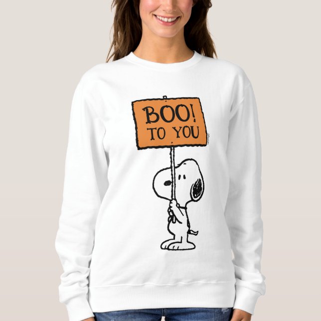 Peanuts | Snoopy Boo! Sweatshirt (Front)