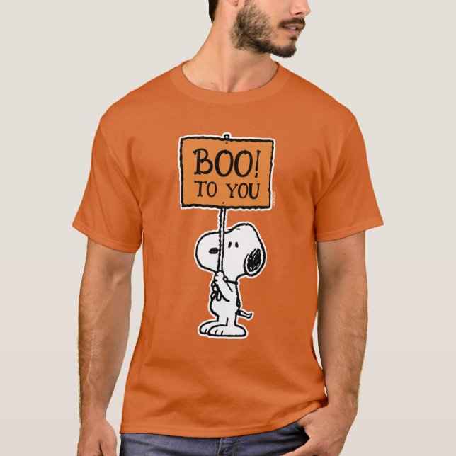 Peanuts | Snoopy Boo! T-Shirt (Front)