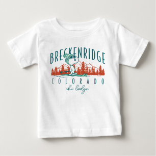 Peanuts   Snoopy Breckenridge Colorado Baby T-Shirt