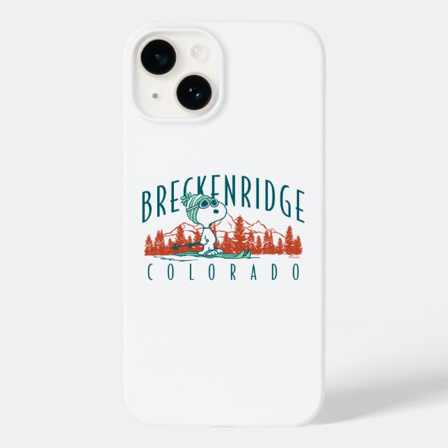 Peanuts | Snoopy Breckenridge Colorado Case-Mate iPhone Case (Back)