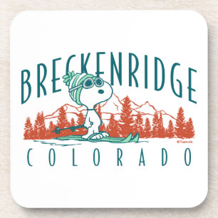 Peanuts Snoopy Breckenridge Colorado Coaster