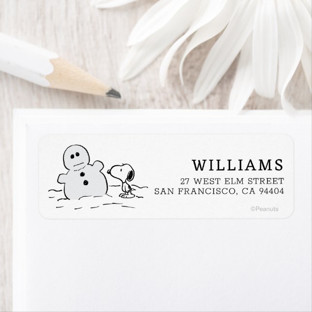 Peanuts | Snoopy Builds A Snowman (Insitu)