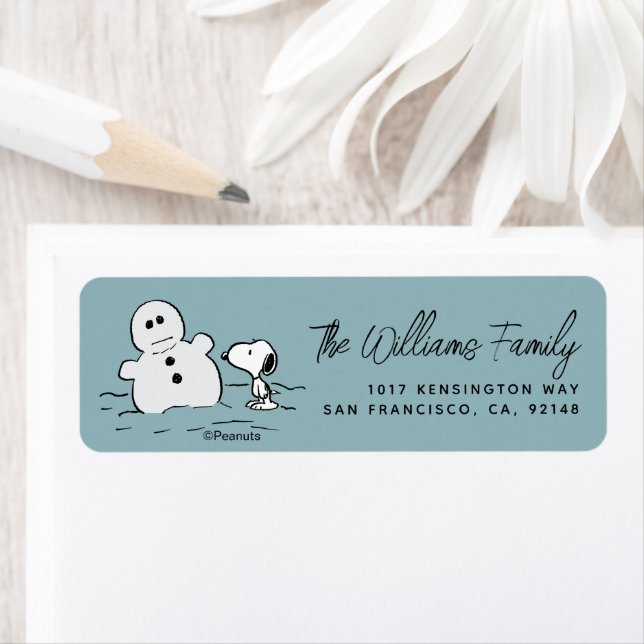 Peanuts | Snoopy Builds A Snowman (Insitu)