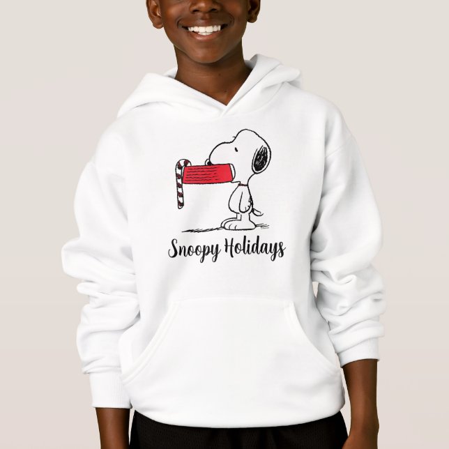 Peanuts | Snoopy Candy Cane Food Dish (Front)