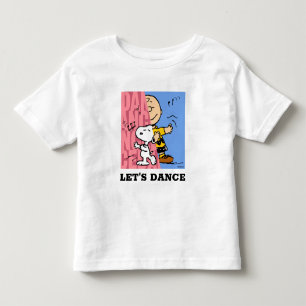 Peanuts Snoopy & Charlie Brown Half & Half Dance Toddler T-Shirt