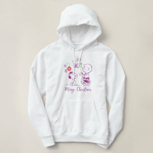 Peanuts Snoopy & Charlie Brown Ho Ho Ho Hoodie