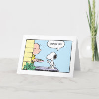 Peanuts | Snoopy & Charlie Brown Thank You