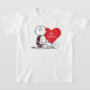 Peanuts Snoopy & Charlie Brown Valentine T-Shirt