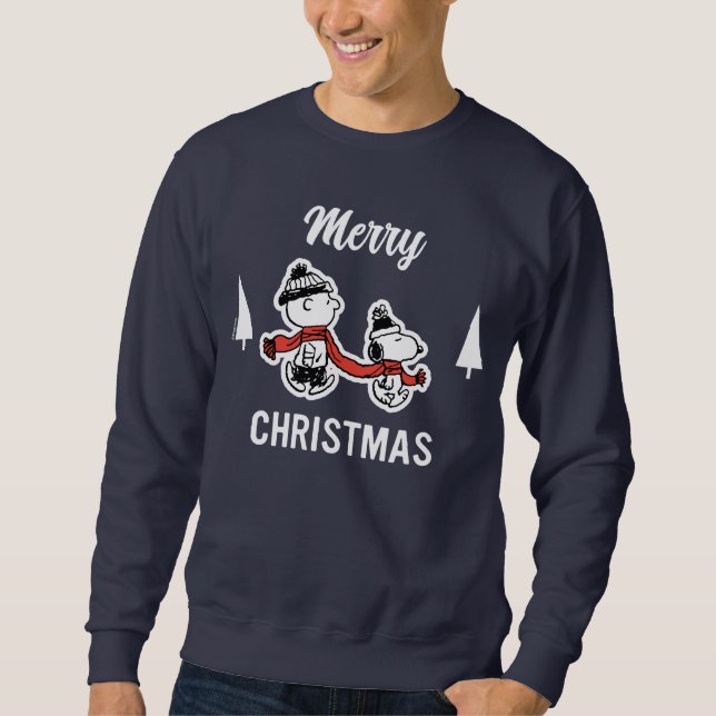 Peanuts | Snoopy & Charlie Brown Warm & Cosy Sweatshirt (Front)