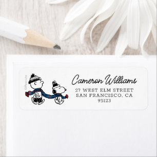 Peanuts   Snoopy & Charlie Brown Winter Scarf