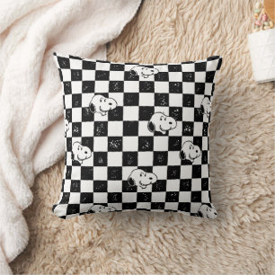 Peanuts   Snoopy Checkered Flag Cushion