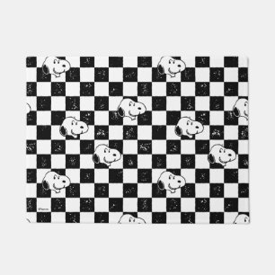 Peanuts   Snoopy Chequered Flag Doormat
