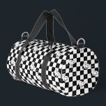 Peanuts | Snoopy Chequered Flag Duffle Bag<br><div class="desc">Take a look at this super cute design featuring Snoopy.</div>