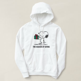 Peanuts   Snoopy Christmas Gift Giver Hoodie
