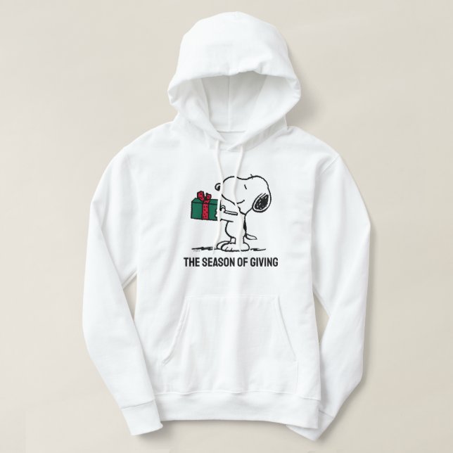 Peanuts | Snoopy Christmas Gift Giver Hoodie (Design Front)