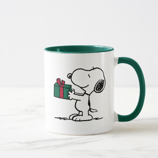 Peanuts | Snoopy Christmas Gift Giver Mug (Right)