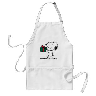 Peanuts Snoopy Christmas Gift Giver Standard Apron