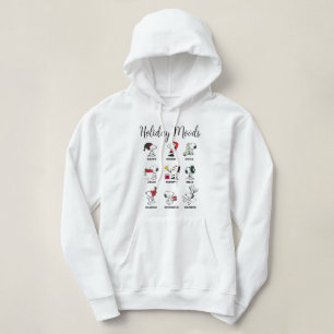 Peanuts   Snoopy Christmas Holiday Moods Hoodie