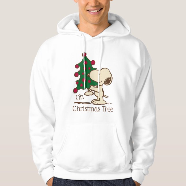 Peanuts | Snoopy Christmas Tree Hoodie (Front)