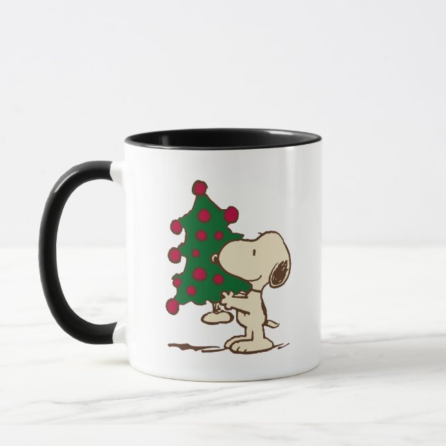 Peanuts | Snoopy Christmas Tree Mug (Left)