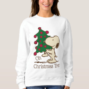 Peanuts Snoopy Christmas Tree Sweatshirt