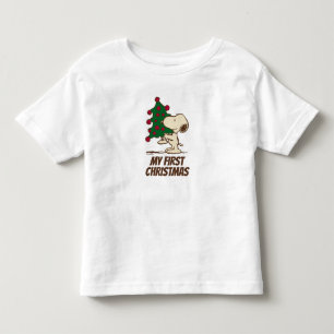 Peanuts   Snoopy Christmas Tree Toddler T-Shirt