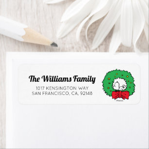 Peanuts Snoopy Christmas Wreath