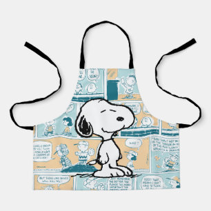 Peanuts   Snoopy Comic Pattern Apron