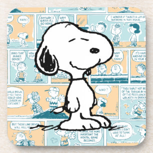 Peanuts   Snoopy Comic Pattern Coaster
