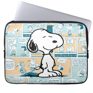 Peanuts   Snoopy Comic Pattern Laptop Sleeve
