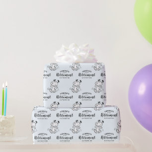 Peanuts   Snoopy Congrats on Your Retirement Wrapping Paper