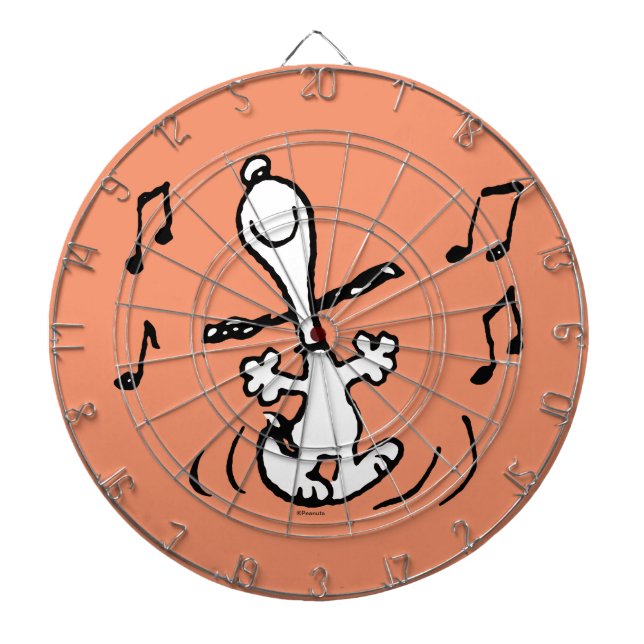 Peanuts | Snoopy Dancing Dartboard (Front)