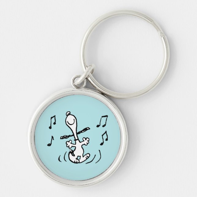 Peanuts | Snoopy Dancing Key Ring (Front)