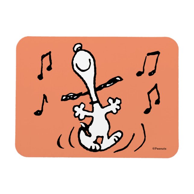Peanuts | Snoopy Dancing Magnet (Horizontal)