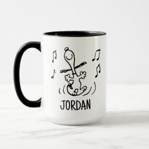 Peanuts Snoopy Dancing Mug