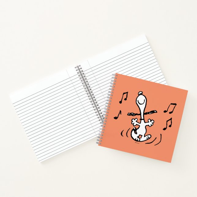 Peanuts | Snoopy Dancing Notebook (Inside)