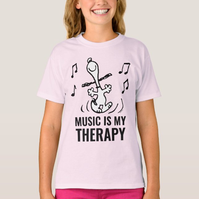 Peanuts | Snoopy Dancing T-Shirt (Front)