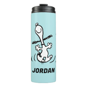 Peanuts   Snoopy Dancing Thermal Tumbler