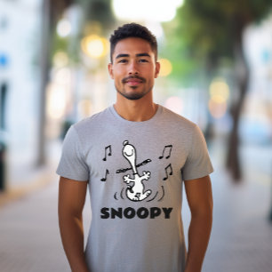 Peanuts   Snoopy Dancing Tri-Blend Shirt