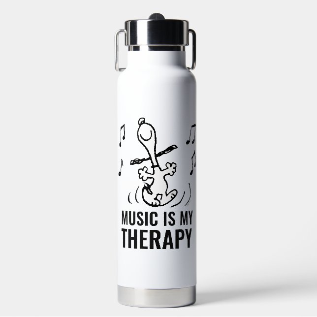 Peanuts | Snoopy Dancing Water Bottle (Front)