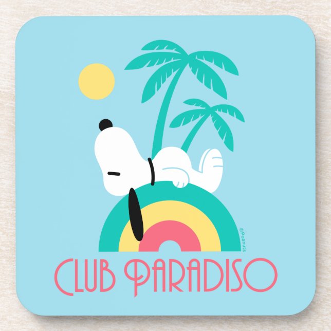 Peanuts | Snoopy Deco Dreams Club Paradiso Coaster (Front)